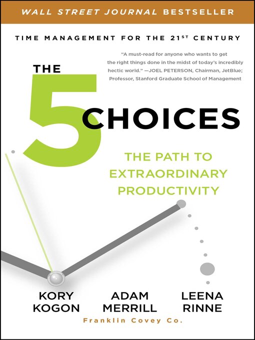 Title details for The 5 Choices by Kory Kogon - Available